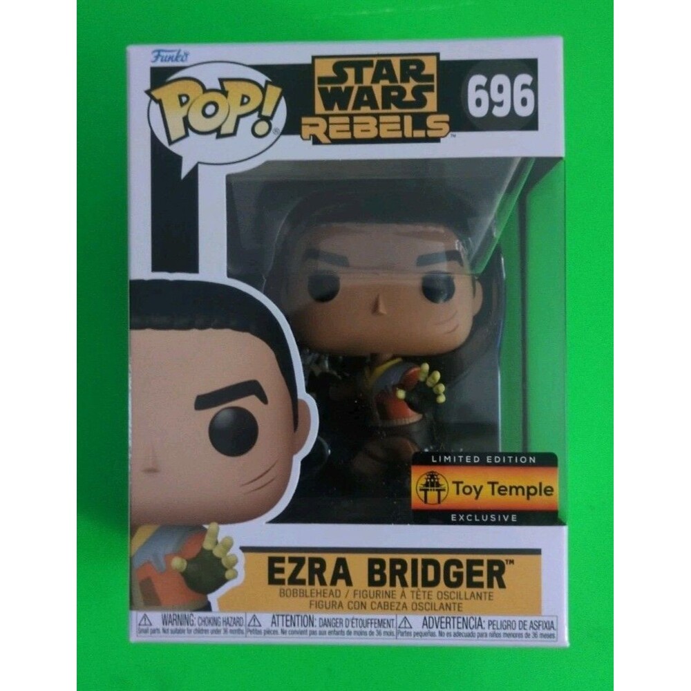 Funko Pop! Vinyl: Star Wars - Ezra Bridger - toy temple (Exclusive) #696
